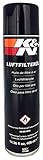 K&N 99-0518EU KFZ und Motorrad Air Filter Oil 14.36 fl oz/408 ml Aerosol Spray- Non-US, Schwarz