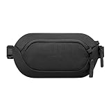 Larkson Sling Bag Herren & Damen Schwarz - Helge - Anti...