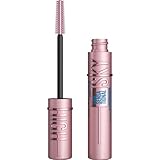 Maybelline New York Wasserfeste, schwarze Wimperntusche für...