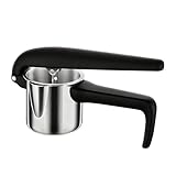 Zitronenpresse | Handheld Zitruspresse aus Edelstahl lebensmittelecht für die Küche - Handpresse Entsafter,Für die Zubereitung von Limettensaft, Grapefruitsaft und Maracujasaft