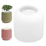 Silikonformen GießFormen, Silikonform Kerzenhalter, Silikonform Vase, GießFormen Silikon für Beton, Giessformen Silikon Zylinder für Heimdekoration Vorratsgefäß, Silikonformen zum Gießen