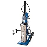 Scheppach Holzspalter stehend HL2550GM mit Zapfwellenantrieb & 400V Motor | 25t | 5100W | max. Holzlänge 1100mm | Holz-Ø 350mm | Meterholzspalter | Hydraulikspalter mit Fahrvorrrichtung & Stammheber