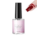 Entfernbares Basisgel, Nagellack mit abziehbarem Unterlack, einfache Entfernung, starke Haftung, schnell trocknend, 15 ml für Nagelkunst, Alltag, Salon, Haus, Karneval, persönlich, M