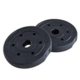 Hantelset Hantelstange Langhanteln Hanteln Set Langhantelstange Gewichte (2x 15,0 kg Gewichte)