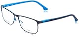 Police Unisex VK082 Sunglasses, Matt Azure with Coloured...