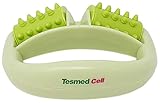 TESMED Cell Anti Cellulite Massageroller mit Griff, Grün