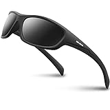 RIVBOS Sonnenbrillen Fahrradbrille Radsportbrillen Sportbrille für damen herren Polarisierte TR90 Superleichtes Unzerbrechlicher Rahmen UV400 Wandern Laufen Golfen und Fischen RB831