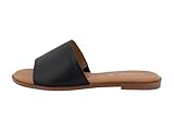 Tom Tailor Damen 5390390023 Slipper, Black, 40 EU