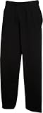 Fruit of the Loom Classic Open Leg Jog Pants SCHWARZ,L Schwarz,L