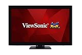 Viewsonic TD2760 68,2 cm (27 Zoll) Touch Monitor (Full-HD, HDMI, DP, USB 3.2 Hub, Lautsprecher, 4 Jahre Austauschservice) Schwarz