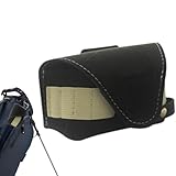 Tee Carry Holster-Golf Gürteltasche, Weiche Leder-Utility-Tasche, Hand- Club Gear Case | Sicheres Feld Matchzubehör Lagerung, minimalistisches Taillenturnier