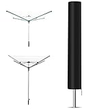 Goxiry Wäschespinne Schutzhülle 168 x 30 x 30 cm Abdeckung...