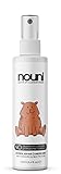 Leichtkämmspray für Kinder | Leave-In Conditioner: Anti Ziep Formel + ohne Ausspülen | OHNE Silikone, Parabene, Aluminium | Keratin & Seidenprotein bei Spliss, Haarbruch, Knoten | 200ml | nouni