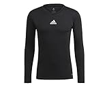 adidas Herren Team Base Tee Langarm T-Shirt, black, M