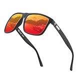 Perfectmiaoxuan Polarisierte Sonnenbrille Herren/Damen ; Vintage/Klassisch/Elegant Brillengestell; HD-Pilotobjektive; Golf/Fahren/Angeln/Reisebrille/Outdoor-Sportarten Mode Sonnenbrille