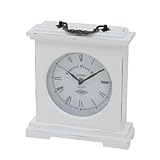 Boltze Tischuhr Betty (Farbe Weiß, Höhe 24 cm, für den Indoorbereich, Analoge Uhr, Dekoobjekt, Dekoration) 5231600, Normal
