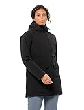 Jack Wolfskin Damen TEMPELHOF W Coat, Black, L