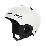 POC Fornix - Leichter Ski- und Snowboardhelm für einen optimalen Schutz auf der Piste, bei Skitouren und Freeriden, Hydrogen White Matt, M-L (54-59cm)