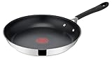 Tefal Jamie Oliver Home Cook Bratpfanne aus Edelstahl, antihaftbeschichtet, 28 cm, Induktion