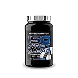 Scitec Nutrition Iso Whey Clear - Erfrischendes Eiweißgetränk - Zuckerfrei - Laktosefrei - Glutenfrei - Palmölfrei, 1025 g, Blaubeere