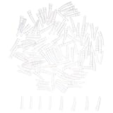 HAMPPLIES 200 Stück Spitzenschutzhüllen Für Pinzetten Wimpernpinzetten Wimpernpinzetten Kleine Pinzetten Transparente Pvc Schutzhüllen