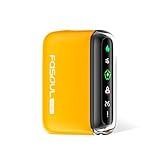 fasoul Q1 Pro Dual-Heat Elektrischer Tabakerhitzer mit zweiter Aufheizphase für doppelten Genuss, Alternative zur E-Zigarette, gleichmäßige Erwärmung, bis zu 20 Sticks pro Akkuladung (Gelb)