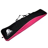 Rawstyle Snowboard Tasche, Boardbag, Snowboardbag, 170cm, XXL (schwarz-pink)