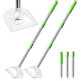 2 Stück Spinnenfänger Mit Langem Griff -Lebend Spider Catcher - Verletzungsfreies Spinnen Insektenfalle mit Insektenbox -Berührungsloser Insektenfänger -Sicheren Fangen und Freilassen von Spinnen