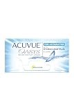 ACUVUE OASYS for Astigmatism Kontaktlinsen – 2-Wochen-Linsen für Tag und Nacht mit -2,25 dpt, Cyl -0,75, Ach 180 & BC 8.6 – UV Schutz, Austrocknungsschutz & Komfortables Tragegefühl – 6 Linsen