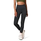 Amazon Essentials Damen Active Sculpt Workout Athleisure Leggings mit hohem Bund in voller Länge (erhältlich in Übergrößen), Schwarz, M