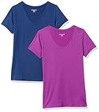 Amazon Essentials Damen Tech-Stretch-T-Shirt mit kurzen...