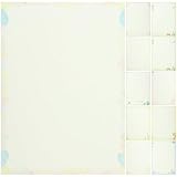 QUMIIRITY 50 Blatt Bedrucktes Dekoratives Druckerpapier mit Elegantem Abschluss Dickes Bastelpapier für Büro und DIY Farbiges Papier für Fotodruck und Kreative Projekte