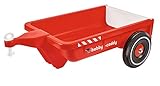 BIG-Bobby-Caddy Anhänger für drinnen und draußen, für das BIG-Bobby-Car, Ladevolumen: 8 Liter, für Kinder ab 1 Jahr, Rot