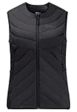 Jack Wolfskin Damen Athletic DOWN Vest W, Black, XL