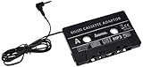 Hama KFZ-Kassettenadapter (Smartphones/MP3-/CD-Player/iPod/Tablets am Autoradio, Tape mit 3,5 mm Klinkenstecker) schwarz
