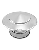 QWORK® 110 MM Regenhaube aus Edelstahl 304, Kaminhaube,...