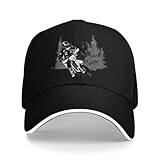 WEIXNCXCJ Baseballmütze Custom Visor Cap für Frauen Mehrfarbige Kappe mit Schutzvisier für Motocross Motor Dirt Bike Golf Geschenke