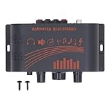 HiFi Power Amp 2 Channel Mini 40W DC12V Multifunktional Sound Stereo Home Car für Lautsprecher TV -Mobiltelefone