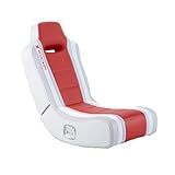 X Rocker Hydra 2.0 Floor Rocker Gaming Kinder Sessel mit 2.0 Audiosystem - Rot