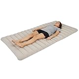 AVENLI Luftmatratze Luftbett Camping für 1 Person 183x97x12cm aufblasbare Matratze Gästebett weiche Liegefläche mit beflockter Oberfläche Reise-Bett für Camping & Zuhause