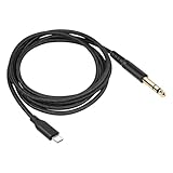 1 m/2 m/3,0 m Typ C auf 1/4 Zoll Kabelleitung Nylon geflochten USB C auf 6,35 mm Adapterkabel Draht für Heimkinos