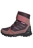 adidas Terrex Snow Hook-and-Loop Cold.RDY Winter Shoes Sneaker, Shadow Maroon/Wonder red/Pulse Lilac, 36 2/3 EU