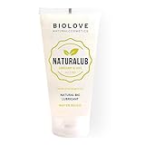 Biolove Naturalub Gel Intim Gleitgel auf Wasserbasis, 100% natürlich ohne Parabene, Sulfate und Silikone.