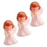 Ciieeo 3 Stück Betende Figurine Kreative Statue für Deko und Feierlichkeiten für Zuhause und Garten