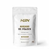 HSN Avocadoöl in Pulver | geschmacksneutral 150 g = 15 Buchsen pro Packung ideal Keto, Smoothies, Cremes & Pure - hoch an einfach ungesättigten Fetten...