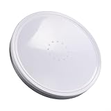 YobiLife Regenduschkopf, 230 mm, großes Paneel, Hochdruck-Wassersparung, ABS, abnehmbar, 6 Modi, 360 Grad verstellbar, Spa-Regendusche für Badezimmer, Renovierungen, Zuhause, Hotel, flach (Silber)