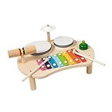 EHJRE Instrument Spielzeug Set Holz Kinder Musical Spielzeug für Festival Geburtstag Kleinkinder