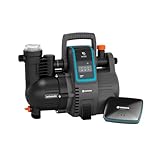 Gardena smart Pressure Pump Set: Hauswasserautomat via App/Tablet steuerbar, inklusive smart Gateway, Fördermenge 5000 l/h, Trockenlaufsicherung, Keramikabdichtung (19106-20)