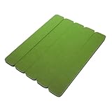 DECHOUS 5St Filzplatte Notice Board steckbrett Mitteilungstafel Mitteilungsboard Black Board im Freien Lustige Büroklammer Tür Bar Wandfilzstreifen Bulletin-Bar-Streifen gefühlt Dark Green