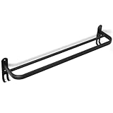 60CM Handtuchhalter Ohne Bohren, Handtuchhalter Schwarz, Handtuchhalter Bad, Handtuchhalter Wand Badezimmer Zubehör Set, Handtuchhalter Küche Handtuchstange Ohne Bohren